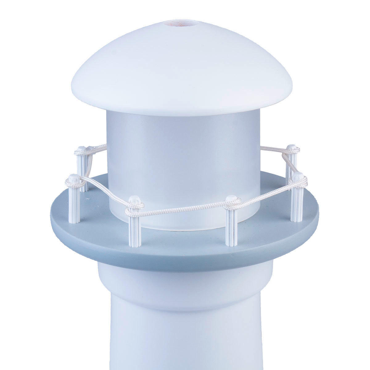 DĚTSKÁ STOLNÍ LAMPIČKA, 12,5/31 cm  - šedá/bílá, Basics, dřevo/plast (12,5/31cm)
