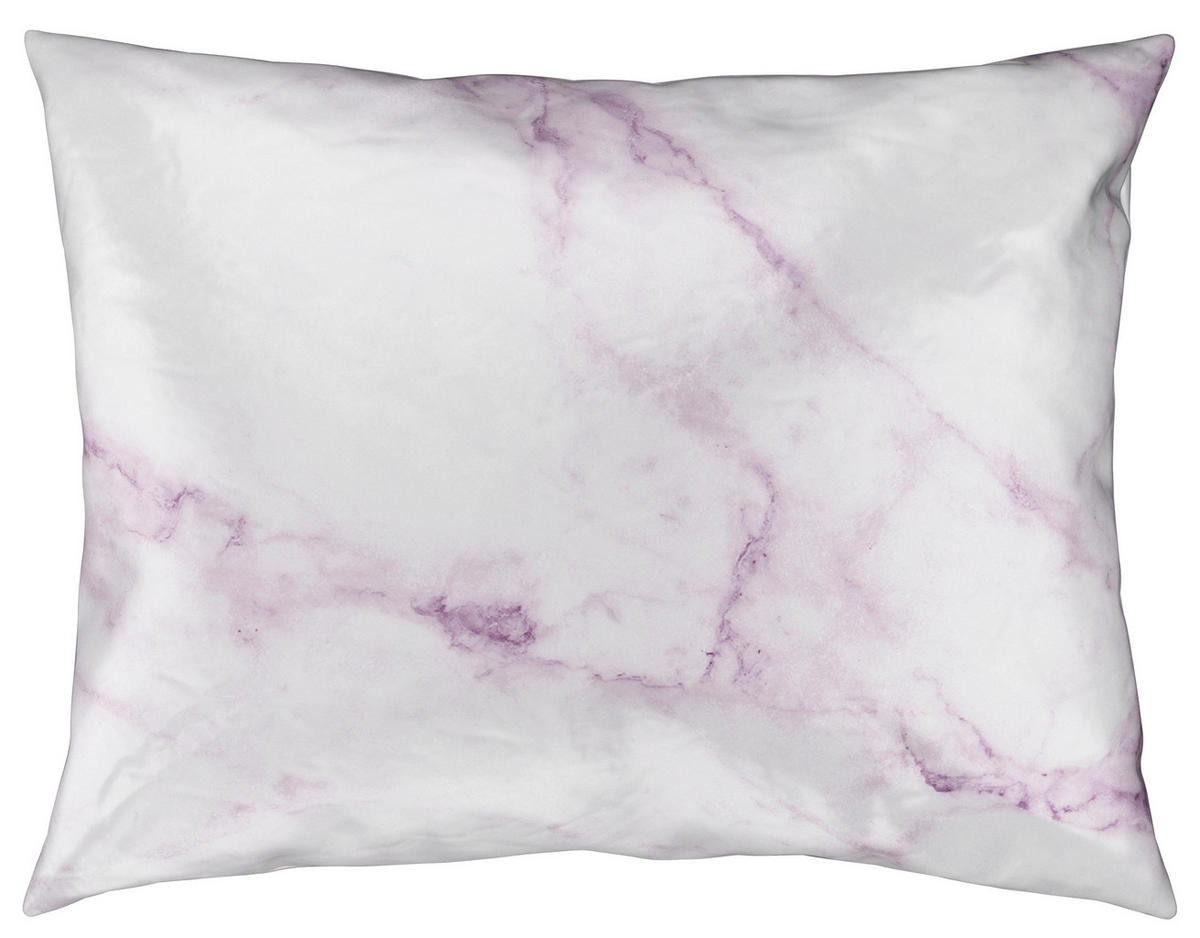 POSTELJNINA PINK MARBLE 140/220 cm saten svetlo siva  - svetlo siva, Konvencionalno, tekstil (140/220cm) - Esposa