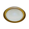 STROPNA LED-SVETILKA  Kora /2600 lm/4000 K// - zlate barve/bela, Basics, kovina/umetna masa (43/8,5cm)