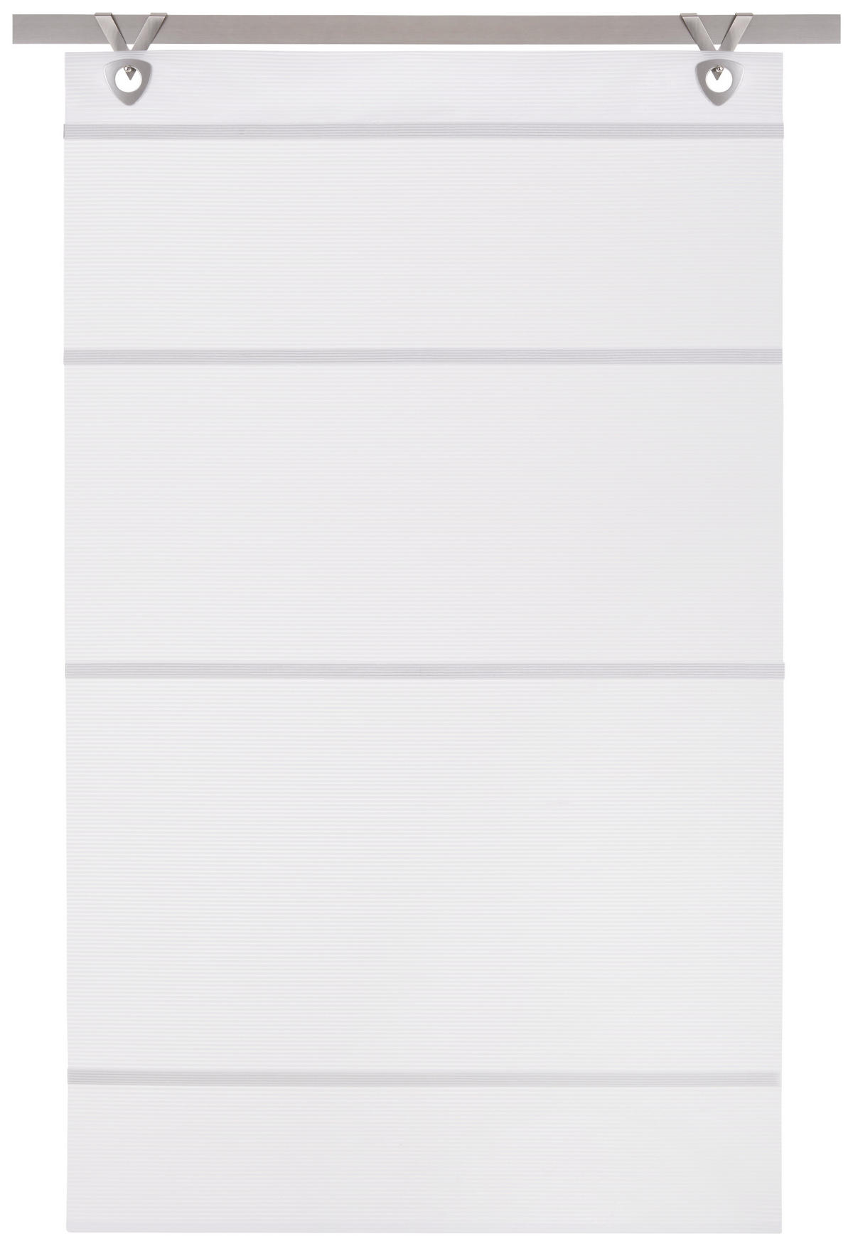 MAGNETROLLO  halbtransparent  80/210 cm    - Weiß, Basics, Textil (80/210cm) - Novel