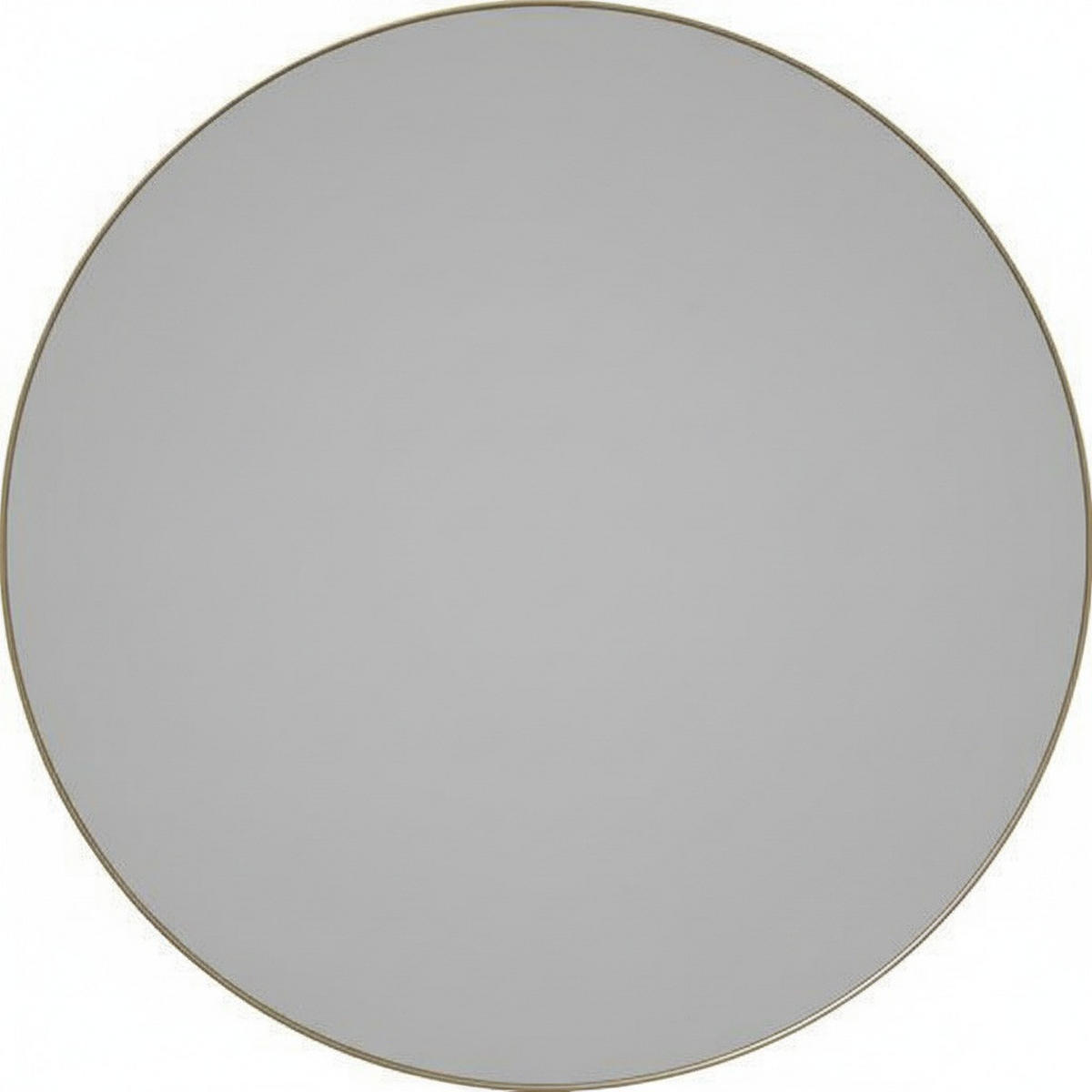 WANDSPIEGEL Goldfarben  - Goldfarben, Basics, Glas/Metall (115/115/5cm) - Livetastic