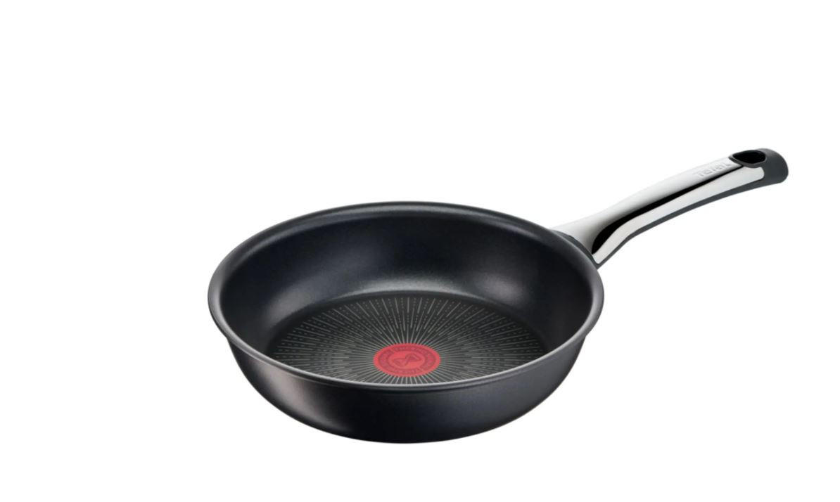 PFANNE 24 cm  - Schwarz, Basics, Metall (24cm) - Tefal