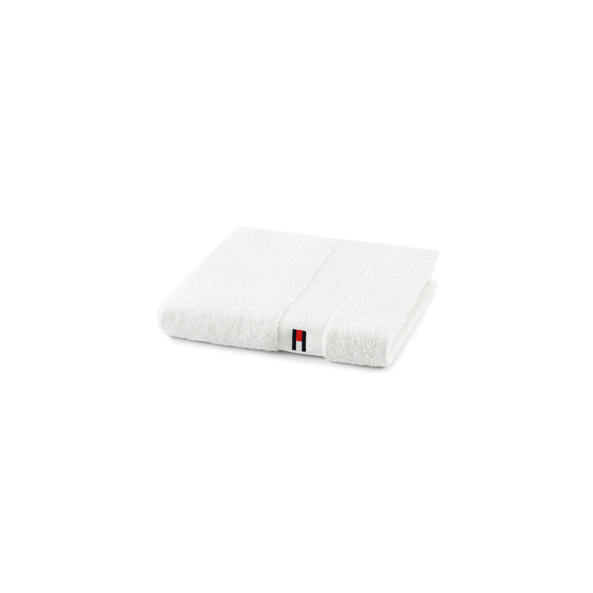 HANDTUCH Plain Weiß  - Weiß, Basics, Textil (50/100cm) - Tommy Hilfiger