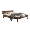 BETT 90/200 cm  in Nussbaumfarben  - Nussbaumfarben, Design, Holz (90/200cm) - Hasena