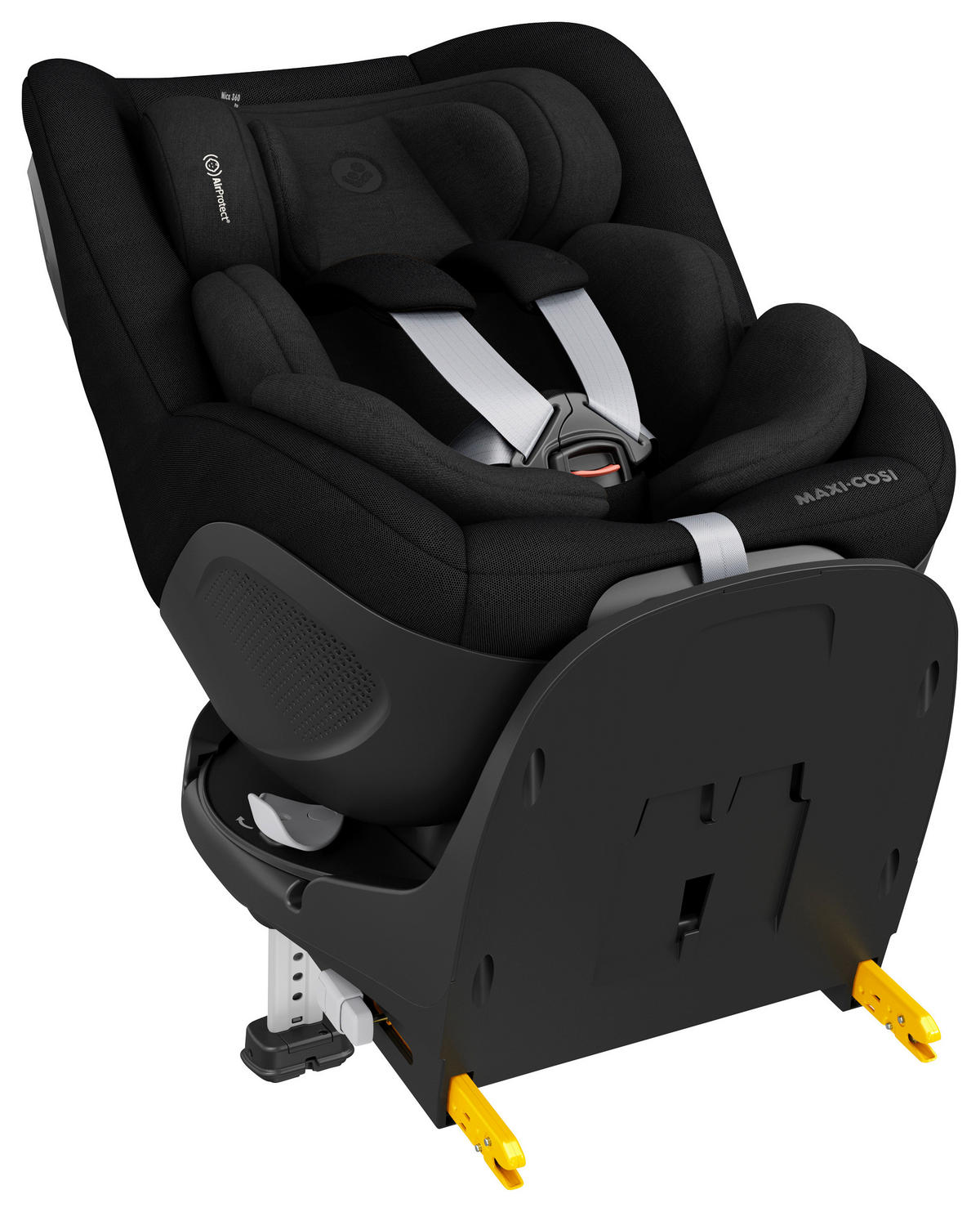 REBOARDER-KINDERSITZ Mica 360 Pro  - Schwarz, Basics, Kunststoff/Textil (44.2/67/74.5cm) - Maxi-Cosi