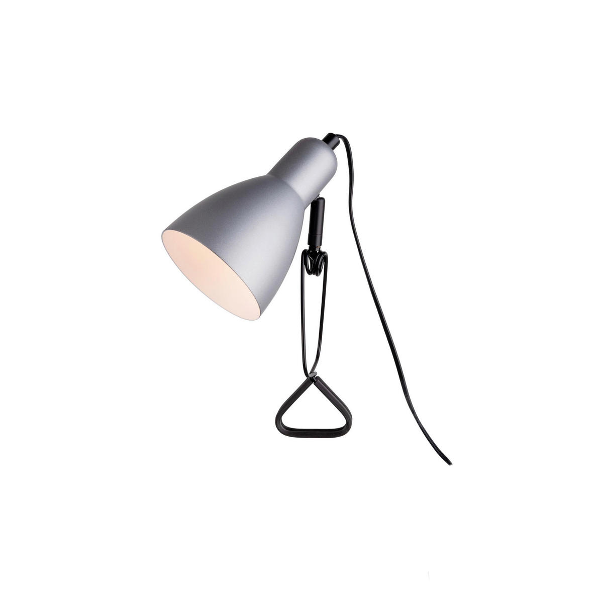 KLEMMLEUCHTE 17/10,5/28 cm   - Silberfarben, KONVENTIONELL (17/10,5/28cm) - Näve