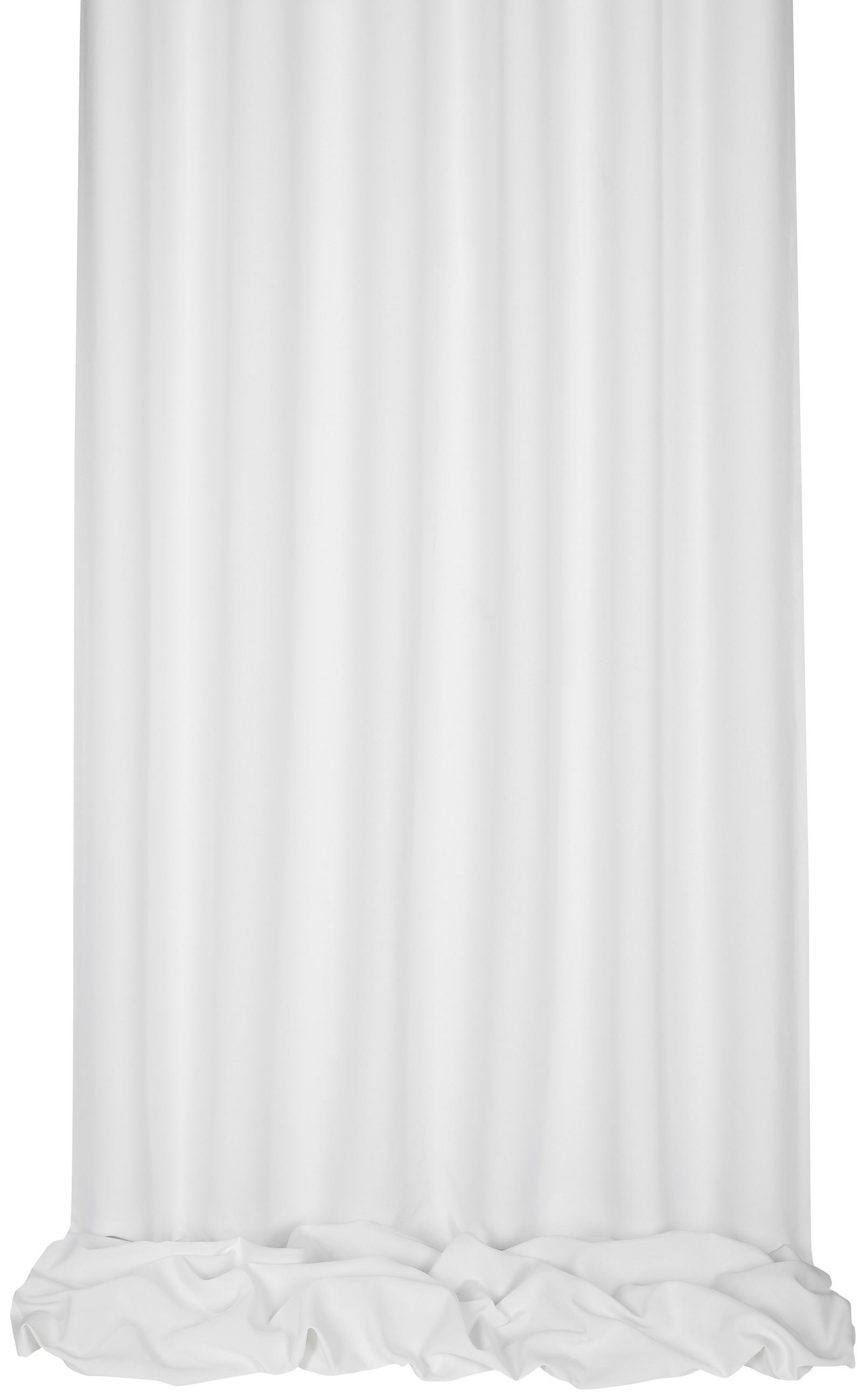 DEKOSTOFF per lfm blickdicht  - Weiß, KONVENTIONELL, Textil (140cm) - Esposa