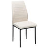 STUHL Cord Beige  - Beige/Schwarz, LIFESTYLE, Textil/Metall (44/96/58cm) - Livetastic