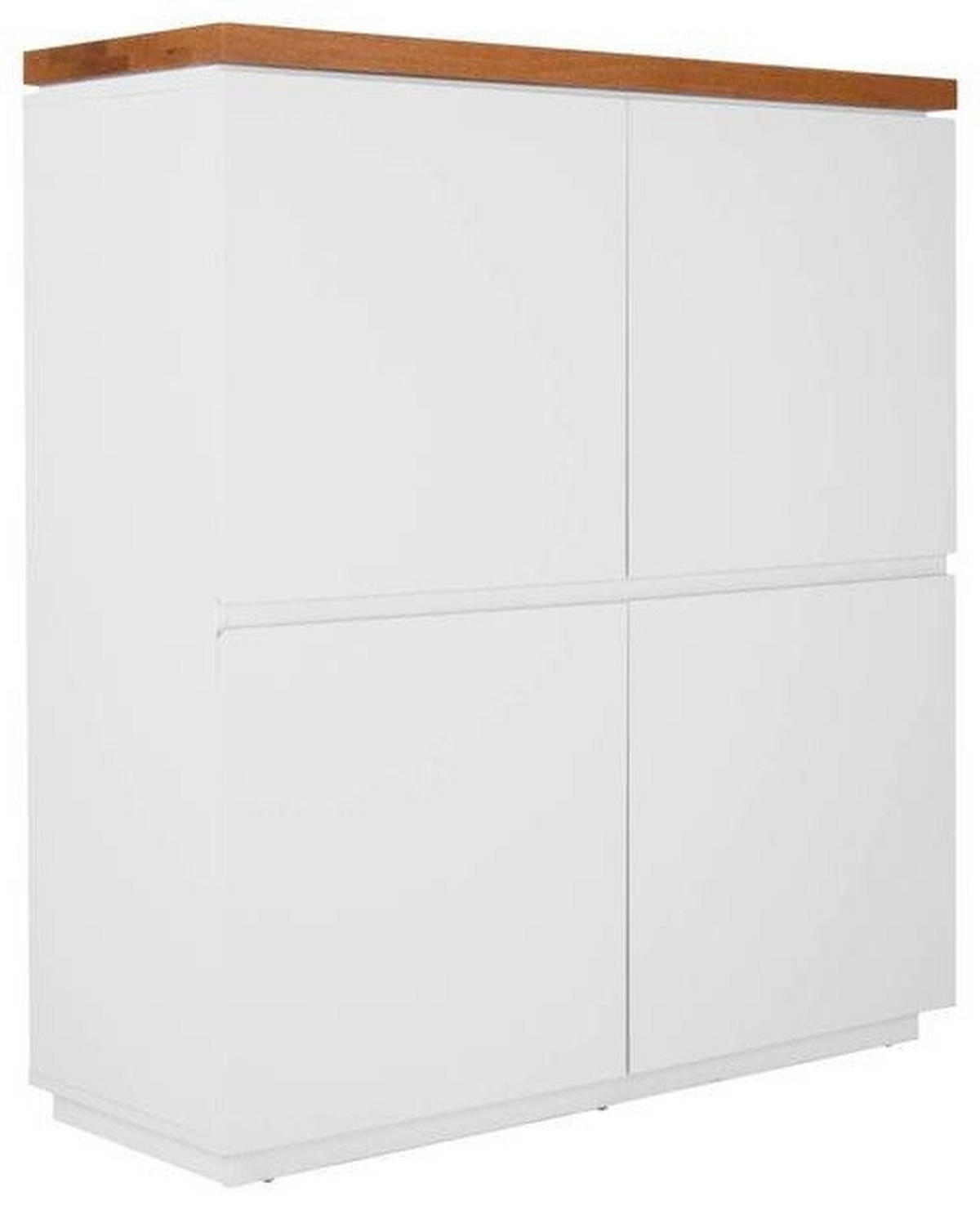 KOMMODE  in 113/123/40 cm  - Eichefarben/Weiß, MODERN, Holz/Holzwerkstoff (113/123/40cm) - Carryhome