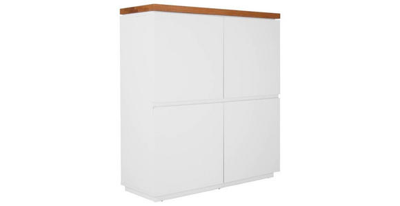 KOMMODE  in 113/123/40 cm  - Eichefarben/Weiß, MODERN, Holz/Holzwerkstoff (113/123/40cm) - Carryhome
