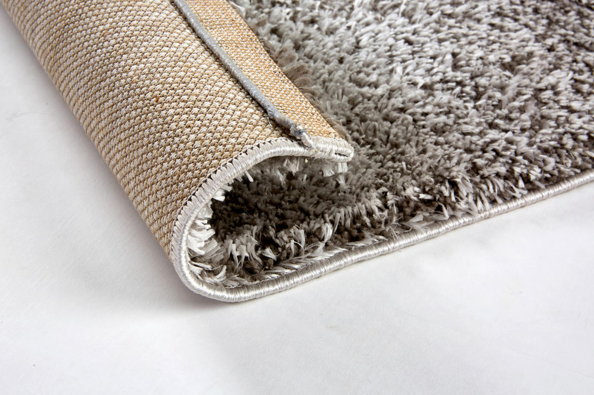 WEBTEPPICH 160/230 cm Paulie Silberfarben rechteckig  - Silberfarben, Basics, Textil (160/230cm) - Astra