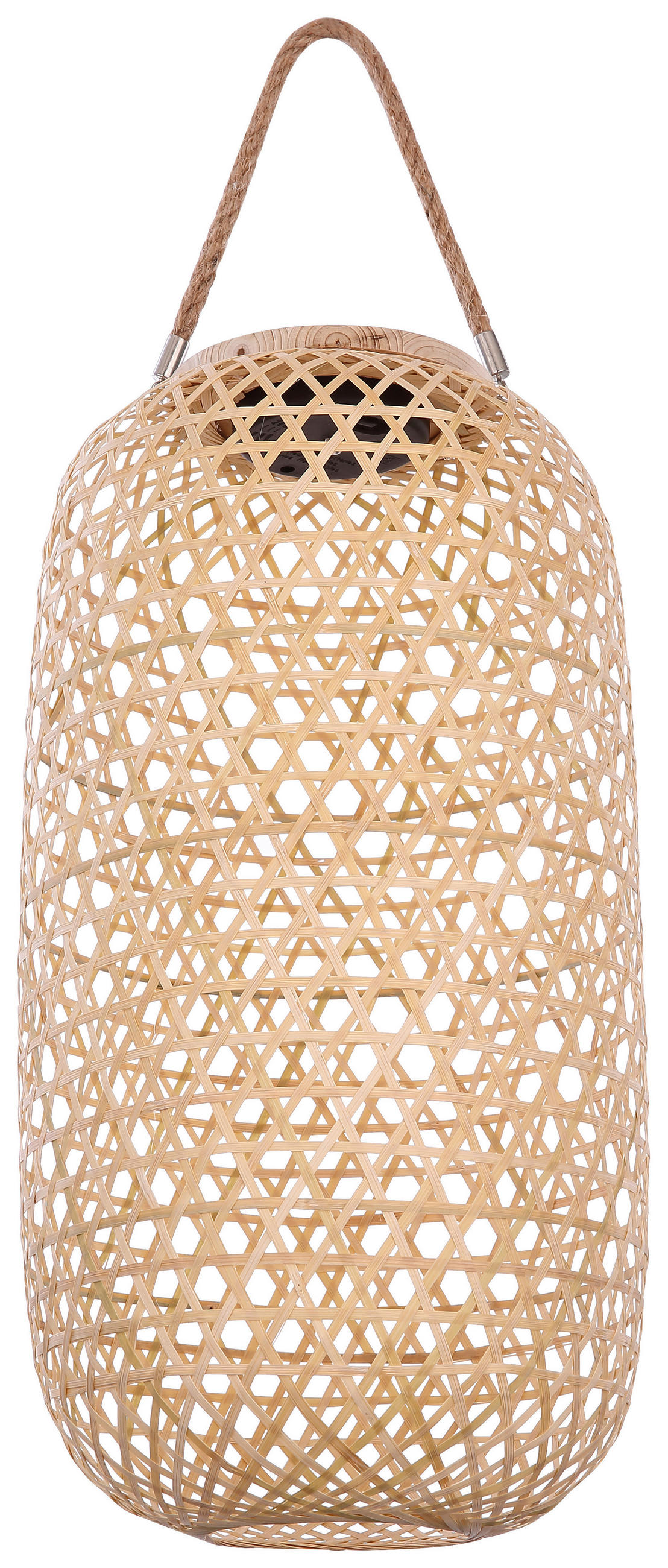 SOLARLEUCHTE  - Naturfarben, Design, Holz/Kunststoff (23/57cm) - Globo