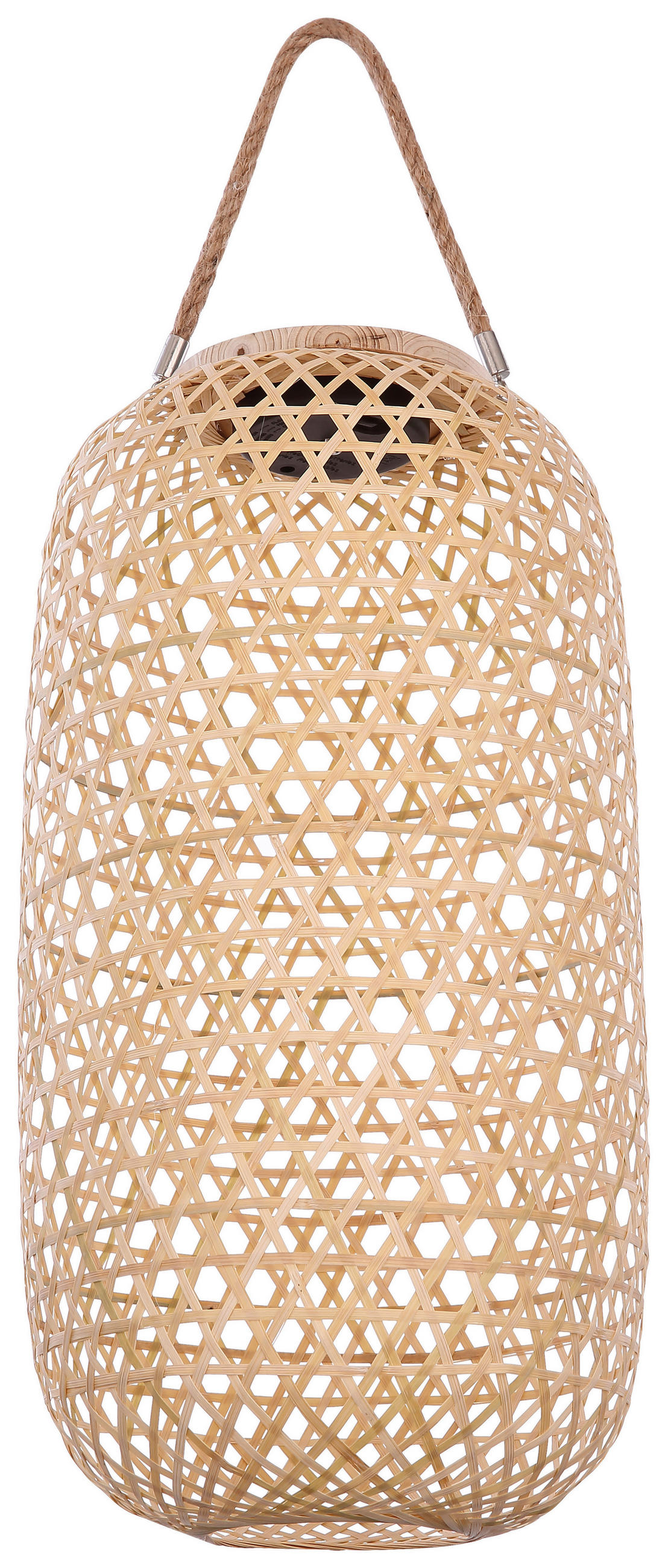 SOLARLEUCHTE  - Naturfarben, Design, Holz/Kunststoff (23/57cm) - Globo