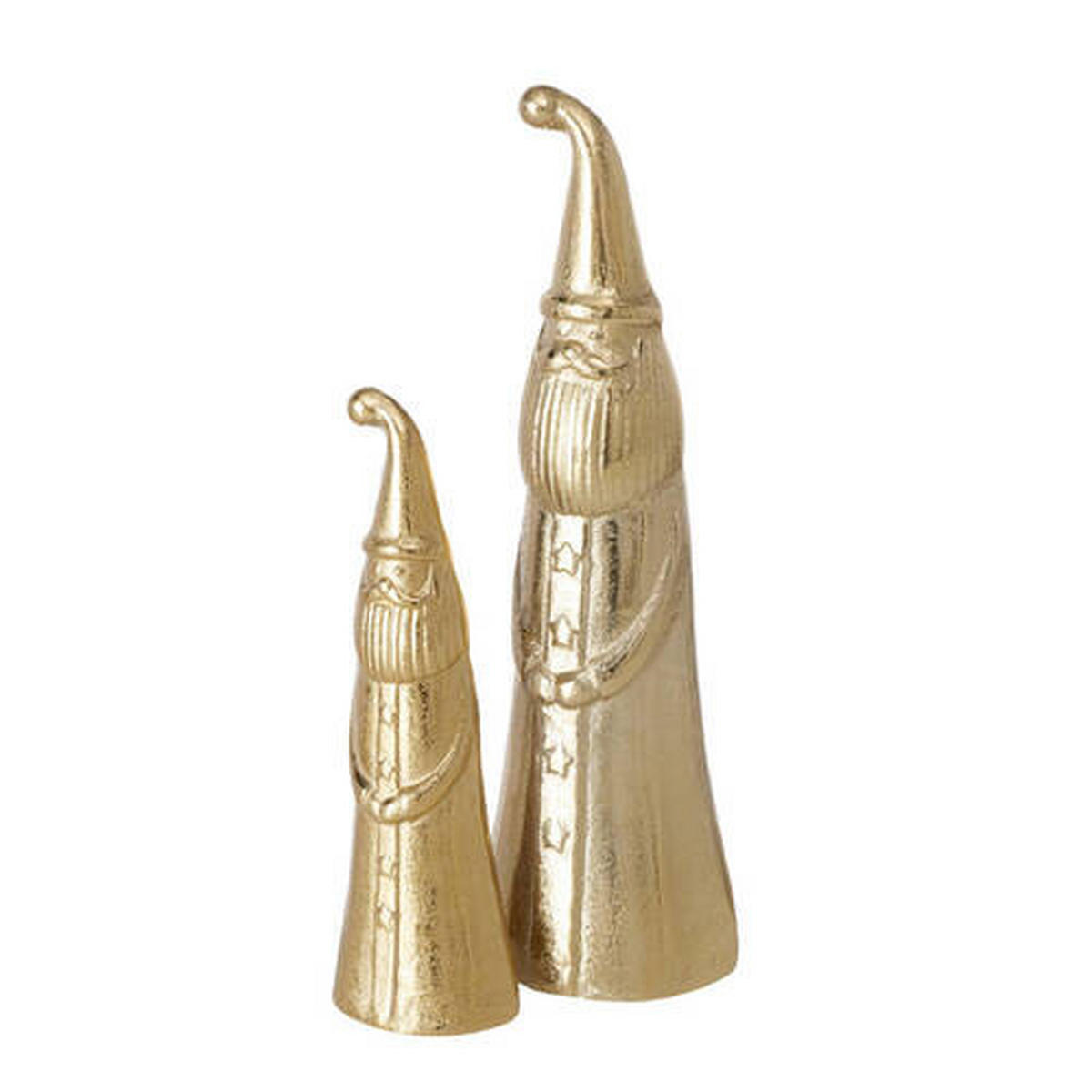WEIHNACHTSFIGUR  - Goldfarben, Basics, Metall (9/5/28cm) - Boltze Home