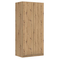DREHTÜRENSCHRANK in Eiche Artisan  - Eiche Artisan, Modern, Holzwerkstoff (91/197/54cm) - Rauch Möbel