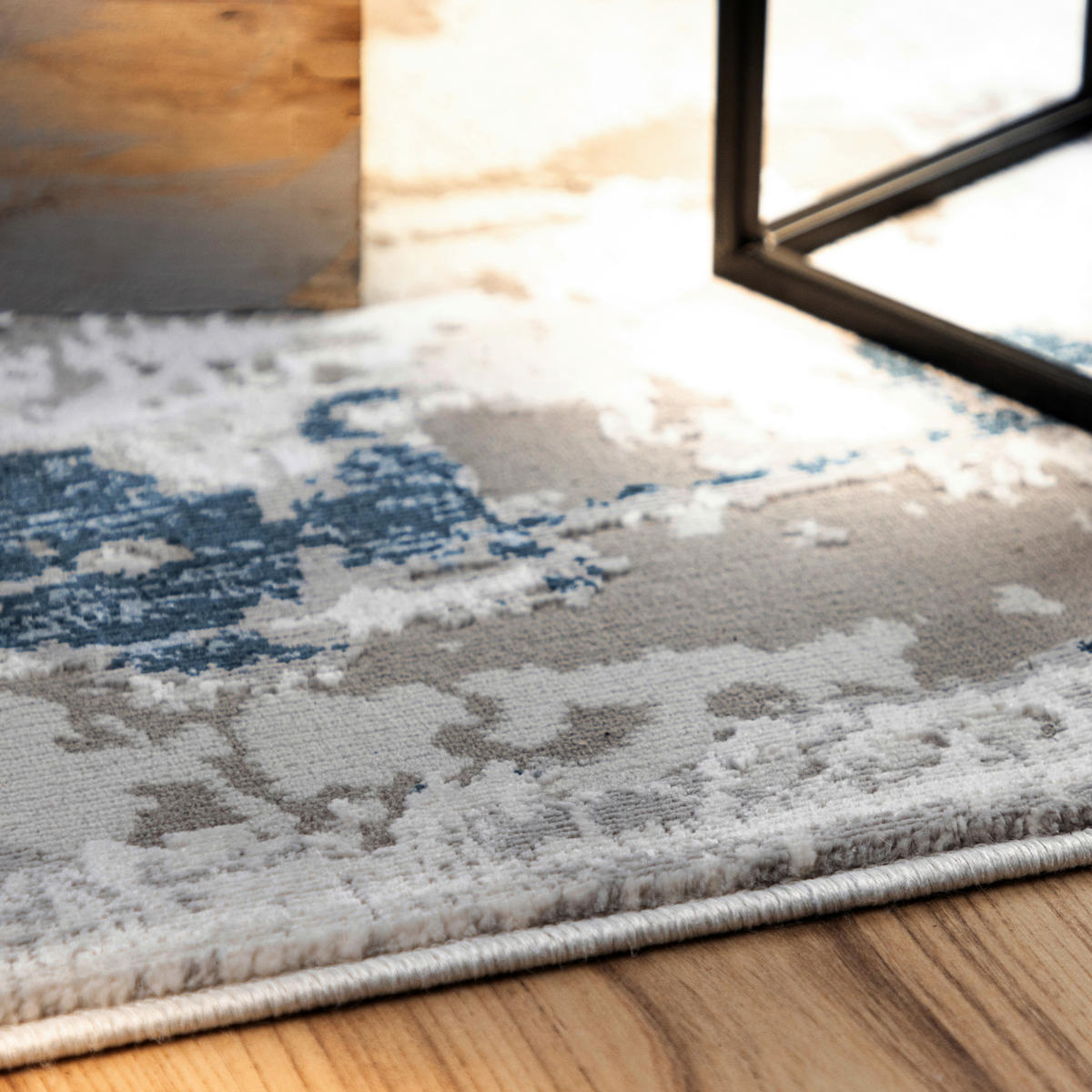 WEBTEPPICH 120/170 cm My Phönix  - Blau, Design, Textil (120/170cm) - Novel