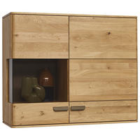 HÄNGEELEMENT Wildeiche  106,9/87,4/37,1 cm  - Wildeiche/Bronzefarben, Natur, Glas/Holz (106,9/87,4/37,1cm) - Valnatura