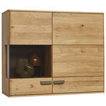 HÄNGEELEMENT Wildeiche  106,9/87,4/37,1 cm  - Wildeiche/Bronzefarben, Natur, Glas/Holz (106,9/87,4/37,1cm) - Valnatura