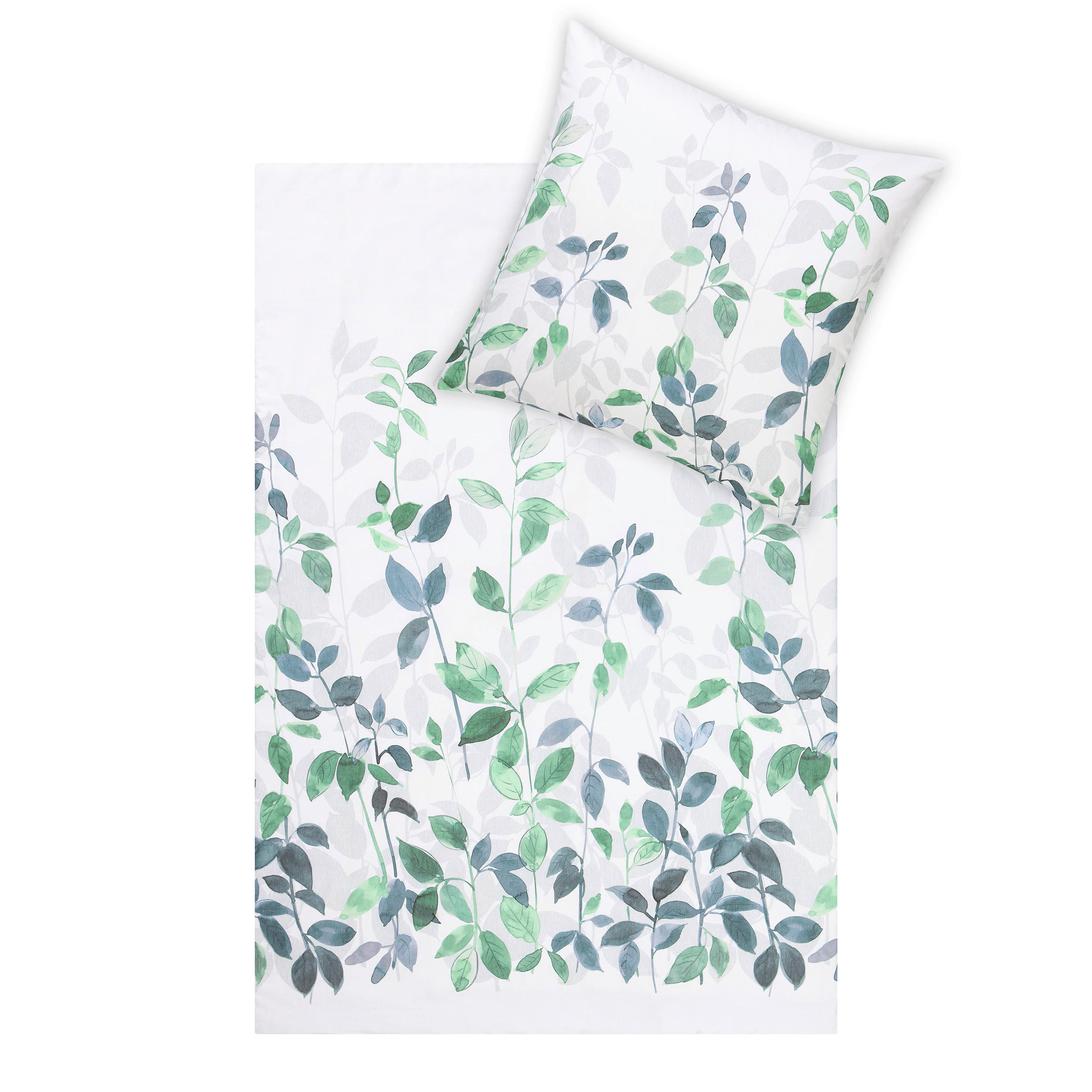 BETTWÄSCHE NatürlichEstella Makosatin 135/200 cm  - Multicolor, Design, Textil (135/200cm) - Estella