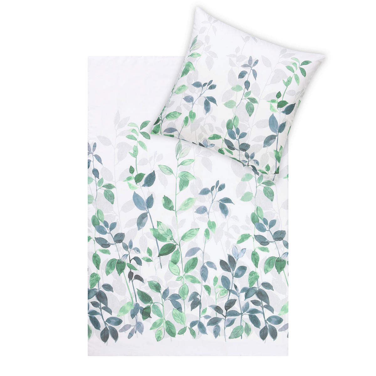BETTWÄSCHE NatürlichEstella Makosatin 135/200 cm  - Multicolor, Design, Textil (135/200cm) - Estella