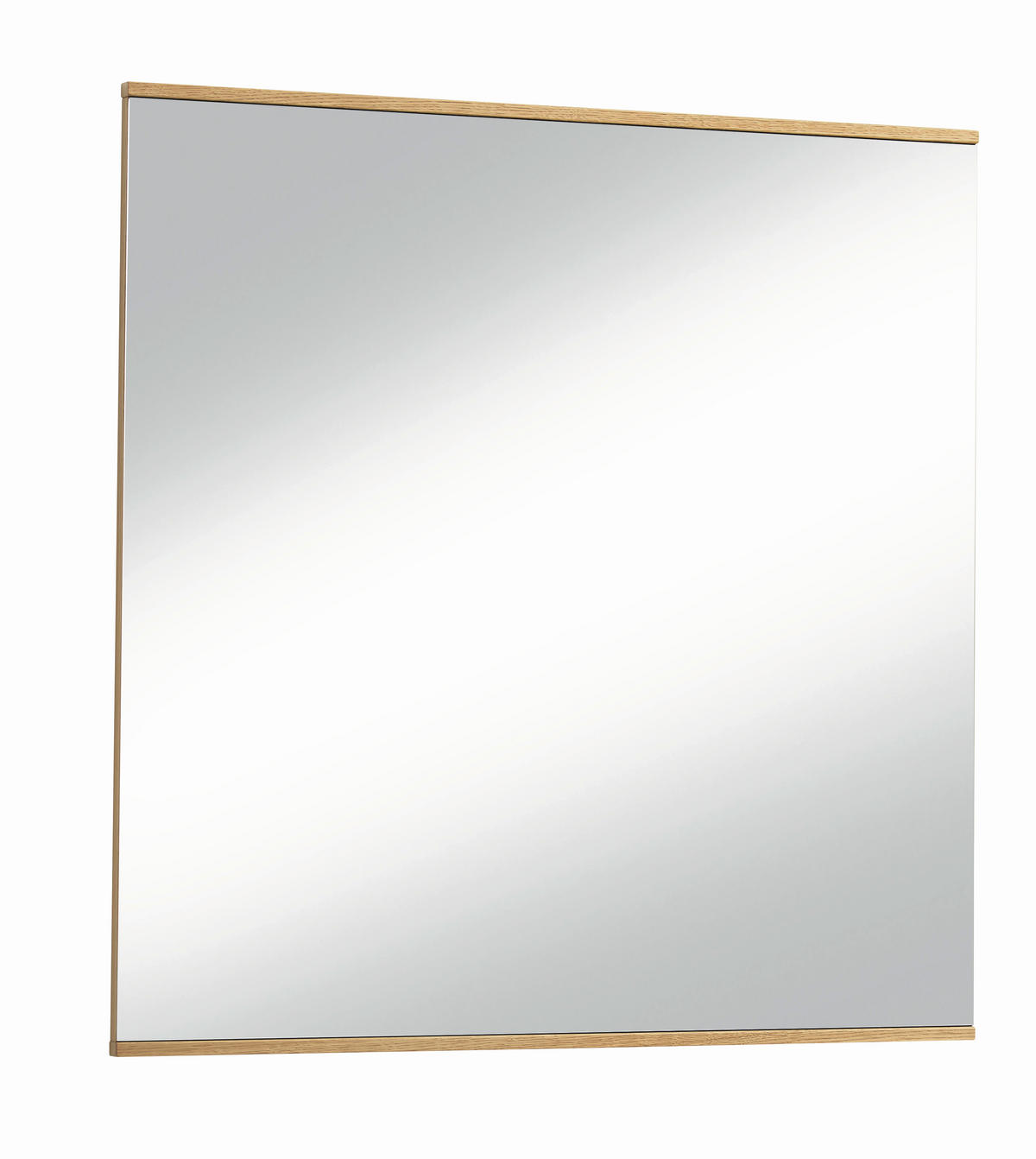 WANDSPIEGEL 82/82/2 cm  - Eichefarben, Natur, Glas/Holz (82/82/2cm) - Novel