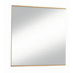WANDSPIEGEL 82/82/2 cm    - Eichefarben, Natur, Glas/Holz (82/82/2cm) - Novel