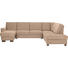 WOHNLANDSCHAFT in Textil Beige - Beige/Braun, Design, Holz/Textil (163/319/241cm) - Beldomo System WOHNLANDSCHAFT in Textil Beige - Beige/Braun, Design, Holz/Textil (163/319/241cm) - Beldomo System