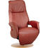 RELAXSESSEL in Leder Rot - Eichefarben/Rot, Natur, Leder/Holz (68/115/78cm) - Welnova RELAXSESSEL in Leder Rot - Eichefarben/Rot, Natur, Leder/Holz (68/115/78cm) - Welnova