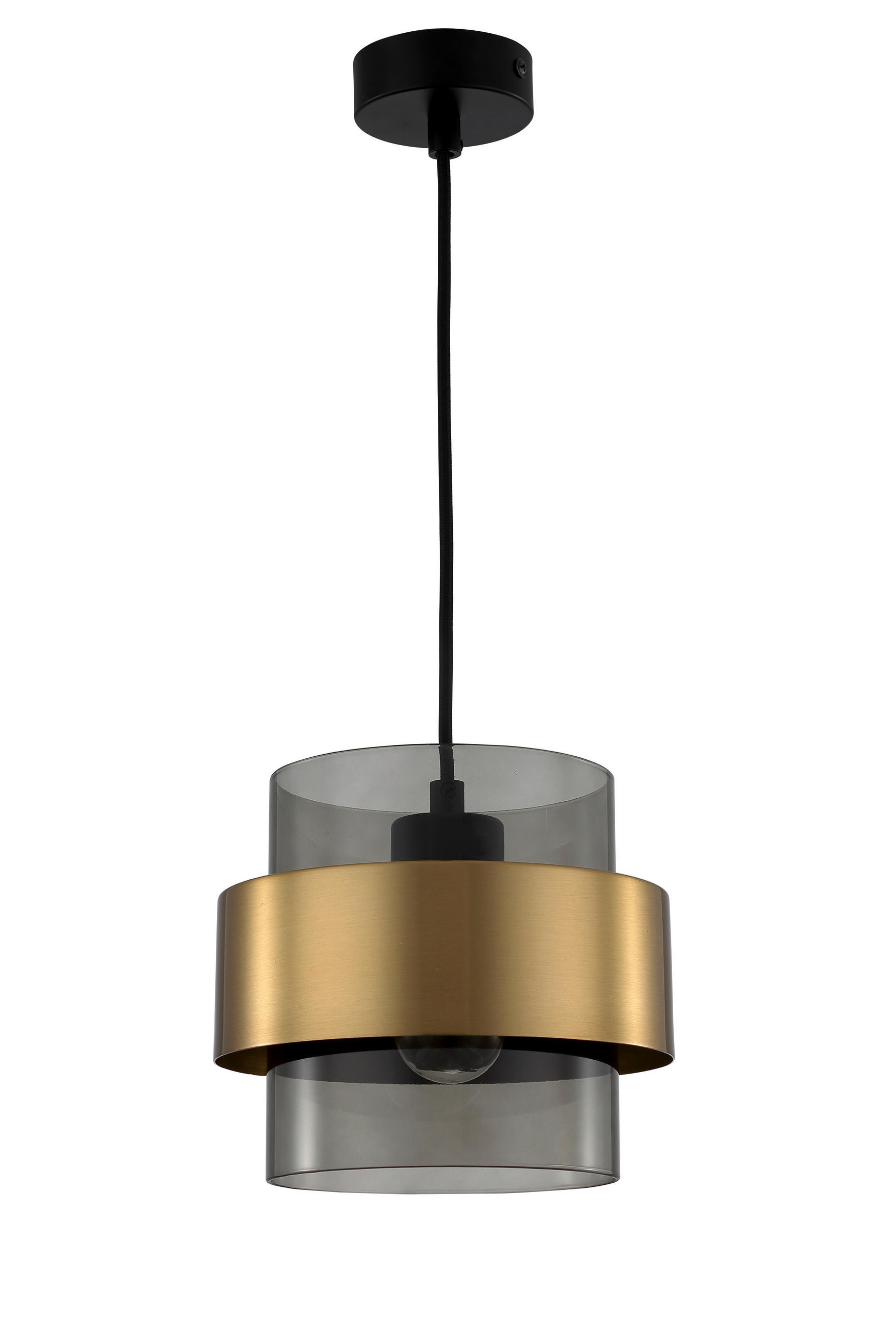 HÄNGELEUCHTE 80/150 cm - Goldfarben, Basics, Glas (80/150cm)