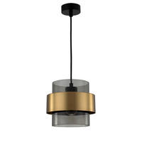 HÄNGELEUCHTE Miele 80/150 cm   - Goldfarben, Basics, Glas (80/150cm)