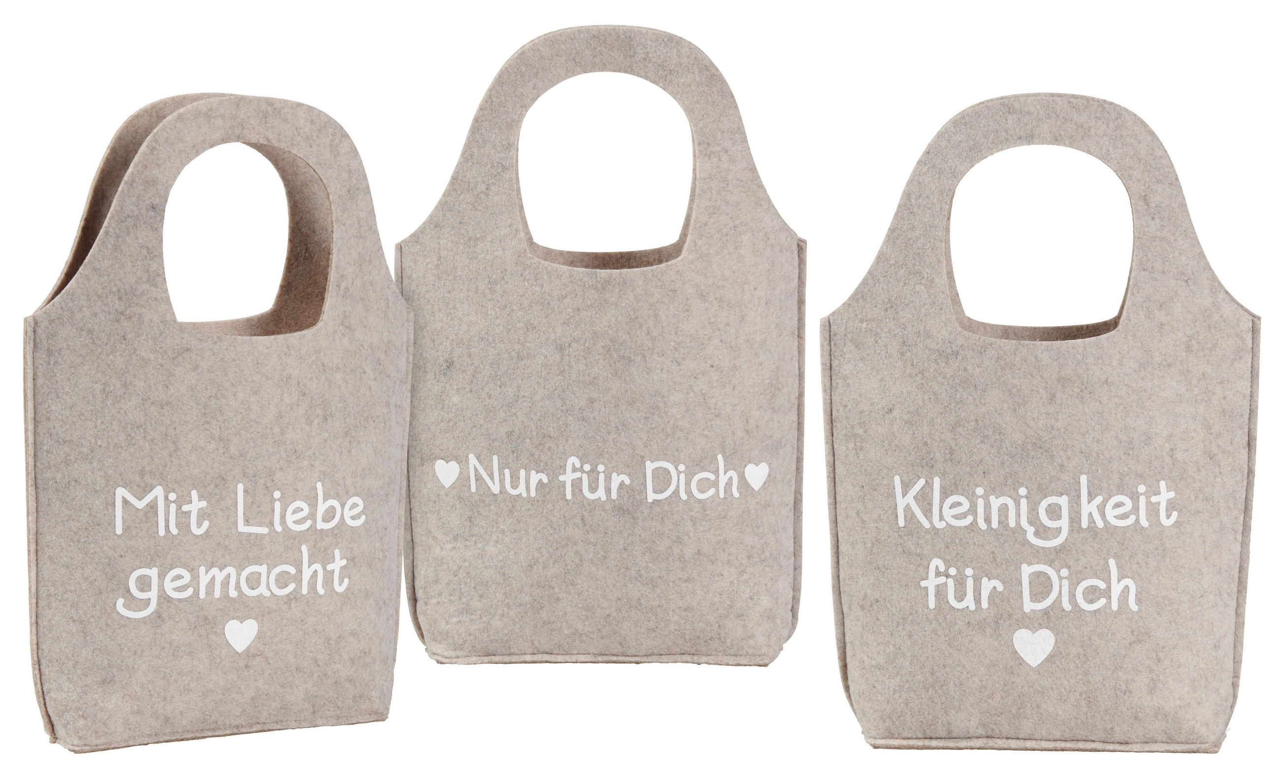 GESCHENKTASCHE  - Beige, KONVENTIONELL, Textil (27/6/39cm)