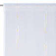FERTIGVORHANG transparent  - Gelb/Grün, Basics, Textil (135/245cm) - Esposa