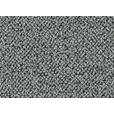 ECKSOFA in Flachgewebe Grau  152/259 cm  - Schwarz/Grau, Design, Textil/Metall (152/259cm) - Dieter Knoll