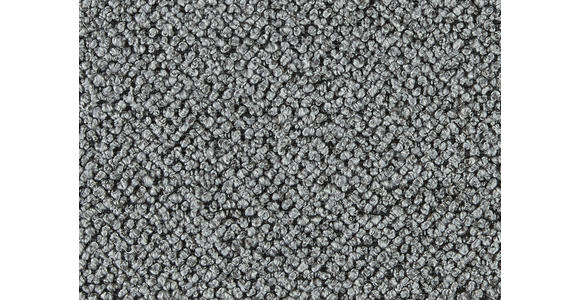 ECKSOFA in Flachgewebe Grau 259/152 cm - Schwarz/Grau, Design, Textil/Metall (259/152cm) - Dieter Knoll