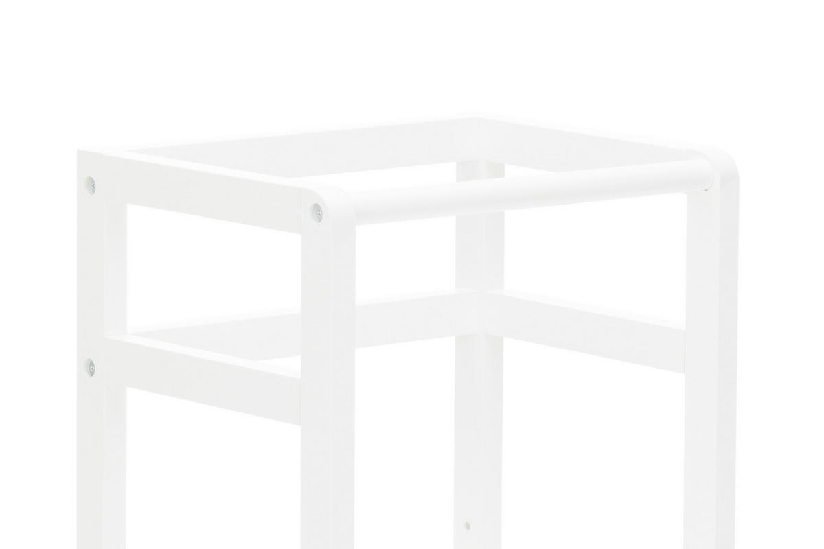 UČÍCÍ VĚŽ bílá  - bílá, Basics, dřevo (90/40/46cm) - Fillikid