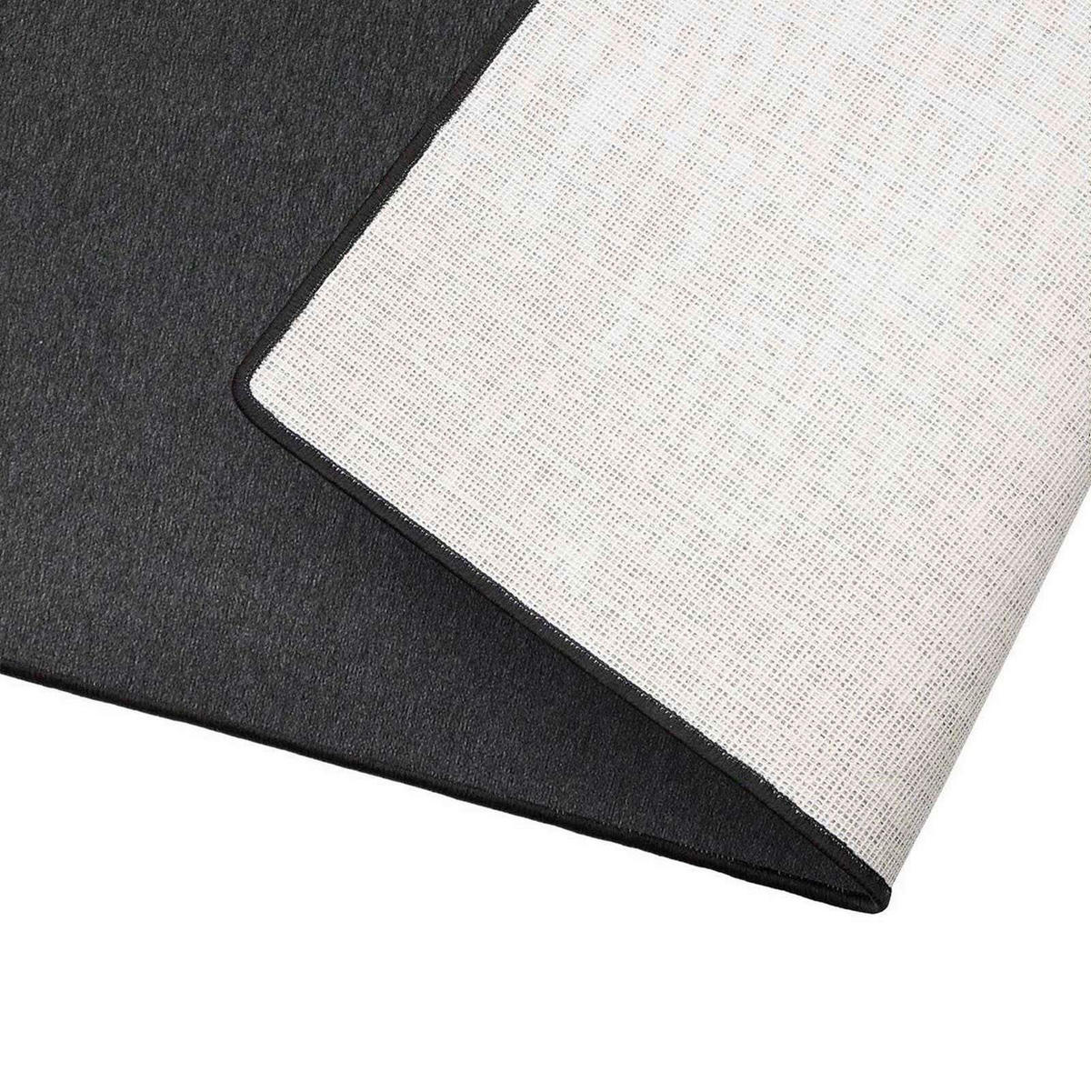 LÄUFER 80/700 cm London Grau  - Grau, Basics, Kunststoff/Textil (80/700cm)