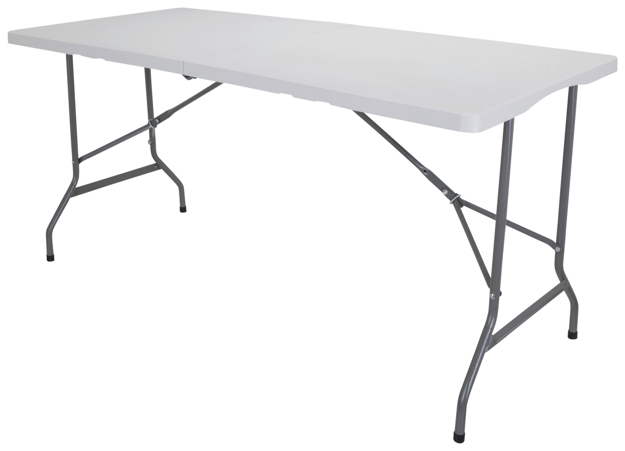PISALNA MIZA umetna masa, kovina bela  - srebrne barve/bela, Moderno, kovina/umetna masa (70/152/74cm) - MID.YOU