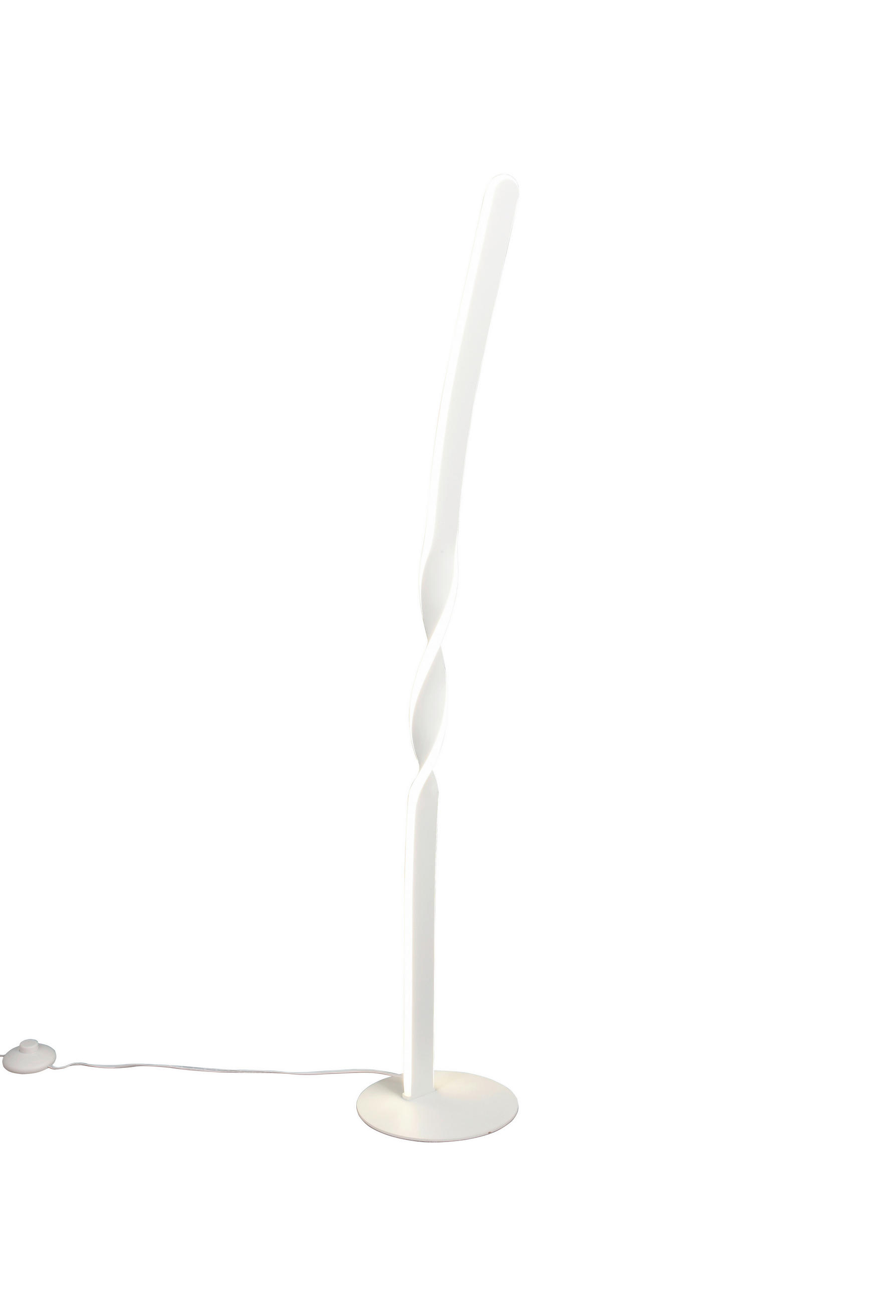 LED ÁLLÓLÁMPA - fehér, Basics, műanyag/fém (20/110/21,5cm)