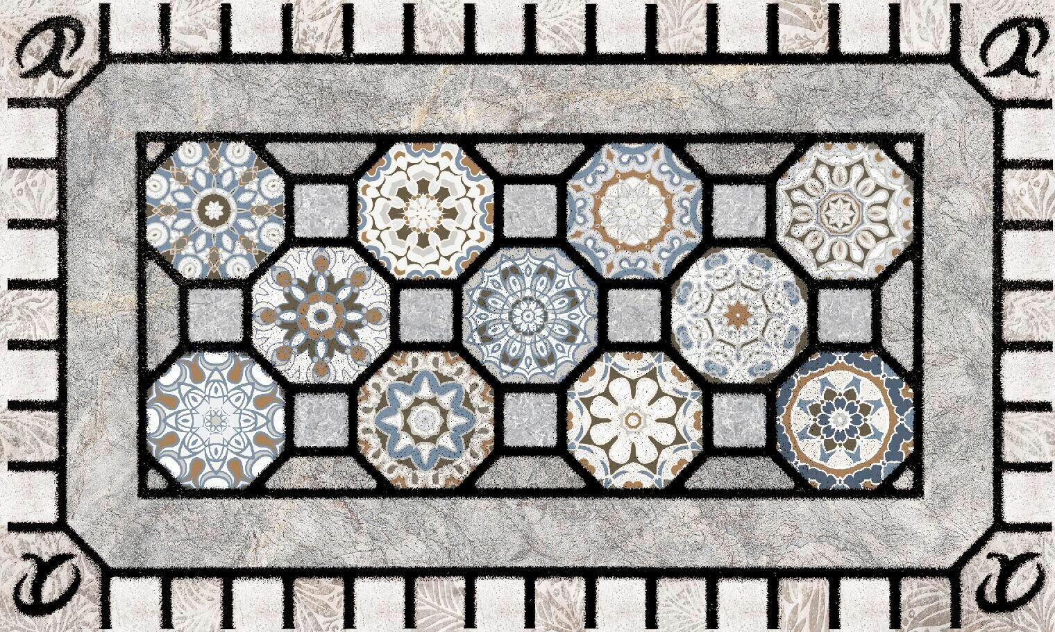 LÁBTÖRLŐ 75/45 cm  - Basics, műanyag (75/45cm)