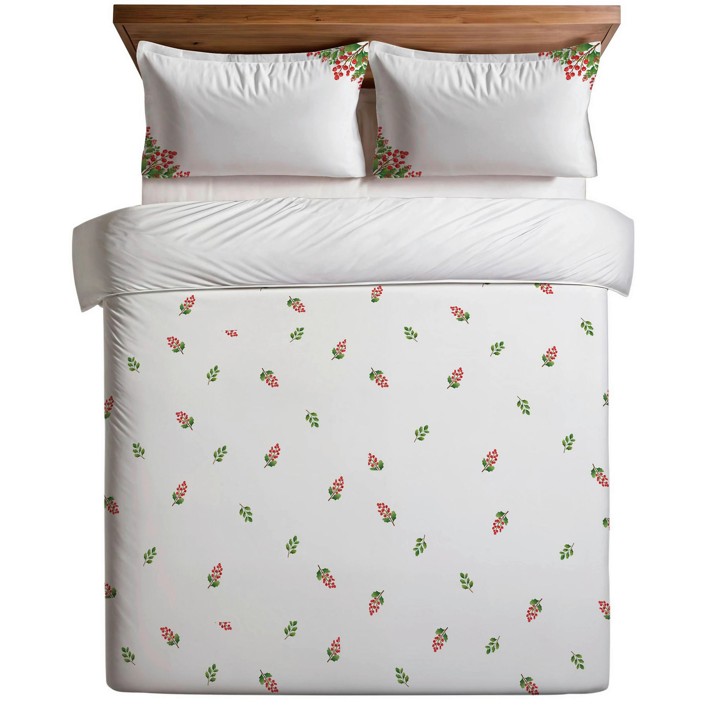 BETTWÄSCHE 150/200 cm  - Hellrot/Weiß, Basics, Textil (150/200cm)