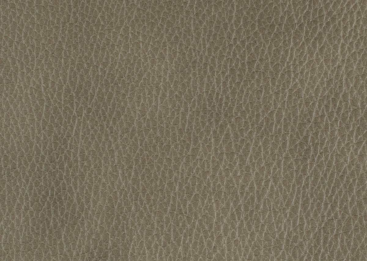 ECKSOFA in Echtleder Olivgrün  - Schwarz/Olivgrün, Design, Leder/Metall (291/176cm) - Valdera