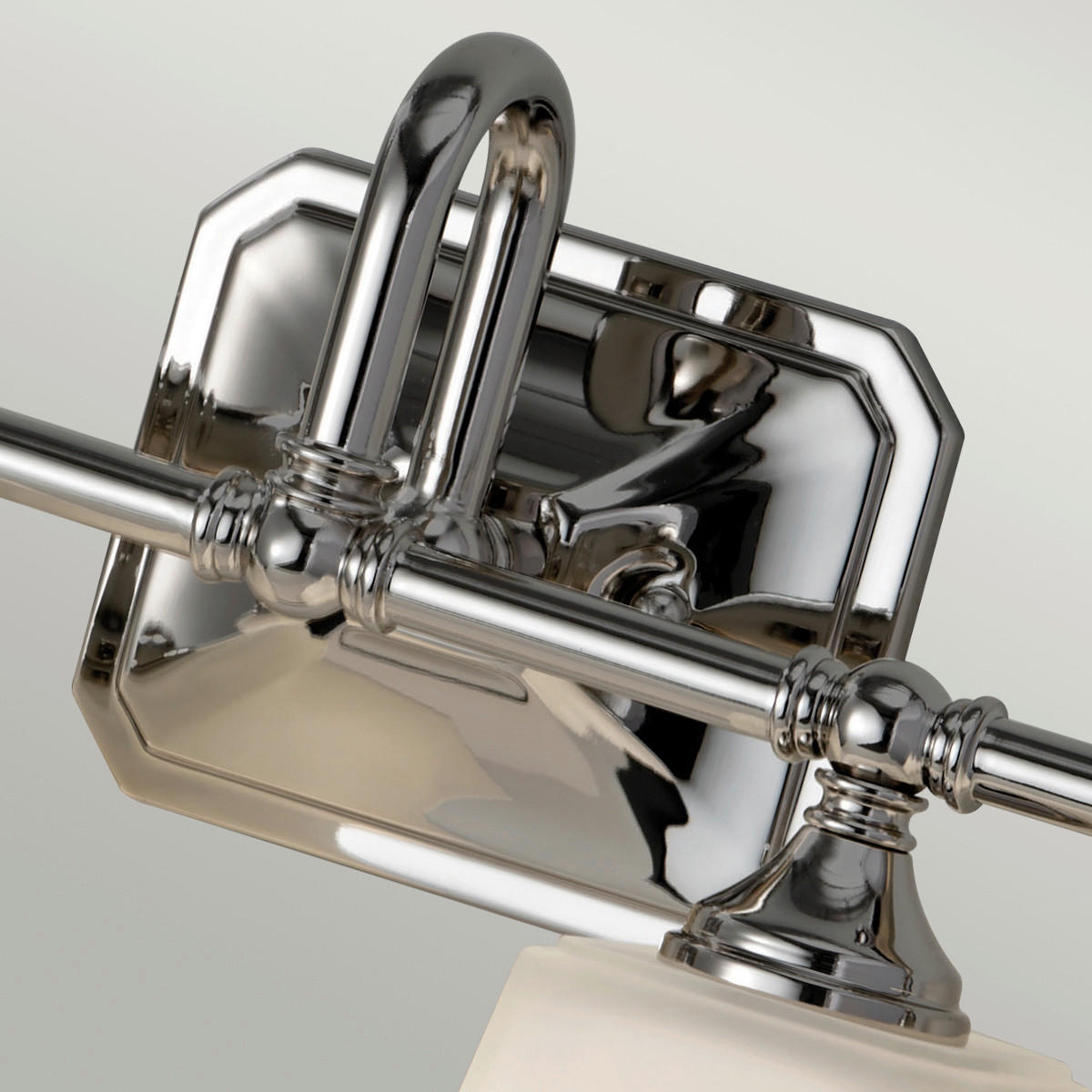 BADEZIMMER-WANDLEUCHTE - Chromfarben, Konventionell, Glas/Metall (76.2/25.7/15.2cm) - Elstead Lighting