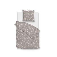 BETTWÄSCHE 2-teilig Aria Flanell 135/200 cm  - Grau, Basics, Textil (135/200cm) - Zohome