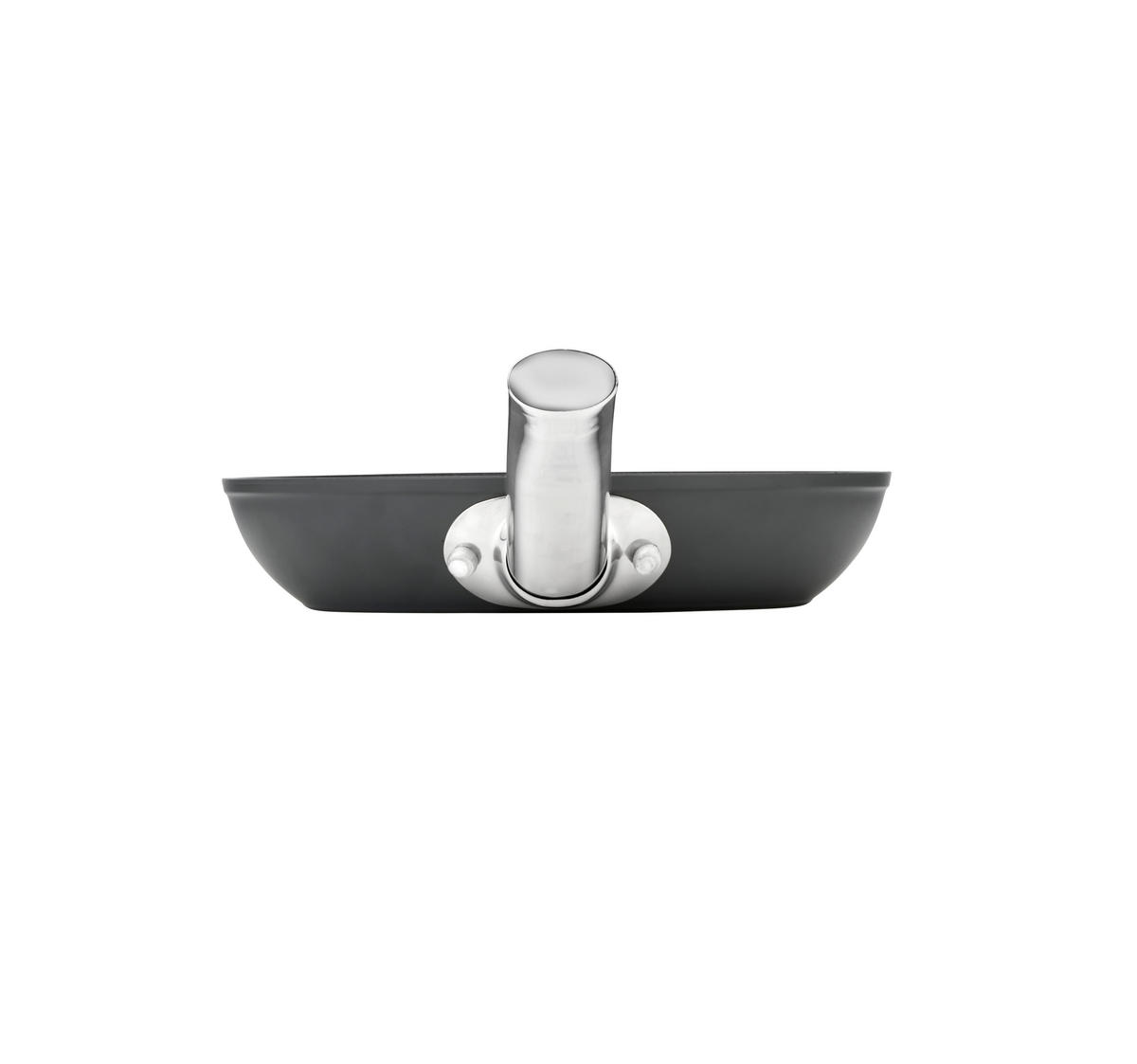 BRATPFANNE 20 cm  - Silberfarben/Schwarz, Basics, Metall (20cm) - Stanley Rogers