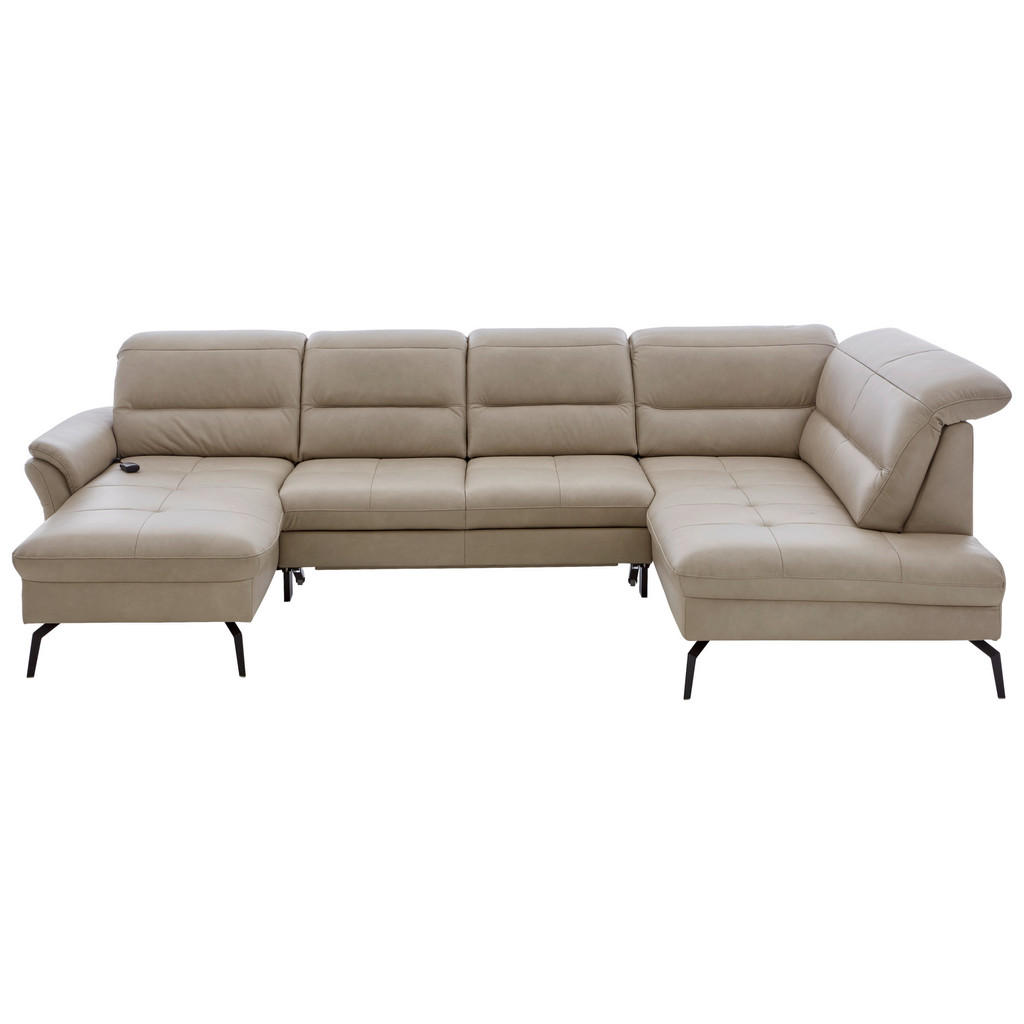 Beldomo Premium SEDACÍ SOUPRAVA, kůže, béžová