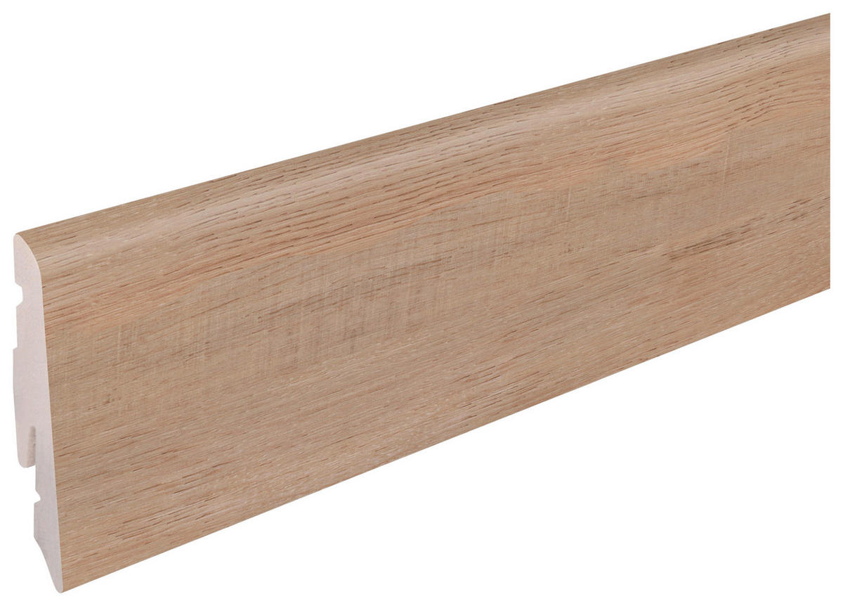 PODSTAVCOVÁ LIŠTA  (za kus)  přírodní barvy - přírodní barvy, Basics, plast (240/5.8/1.2cm)