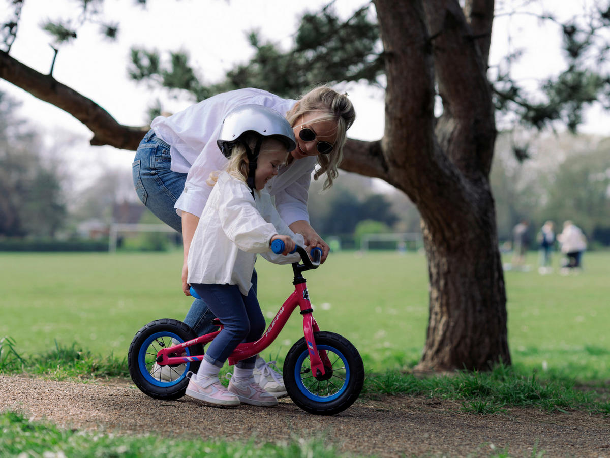 KINDERFAHRRAD 10 Zoll  - Pink, Basics, Metall (47/55/75cm)