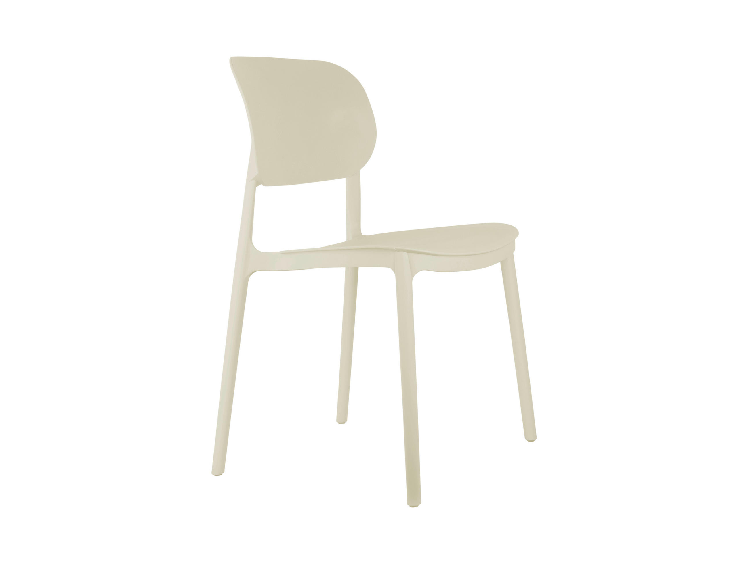 STUHL Weiß  - Weiß, Basics, Kunststoff (49/81,5/42cm) - Leitmotiv