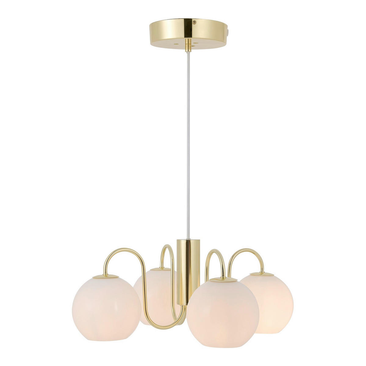 PENDELLEUCHTE Franca 19.5/46/46 cm  - Messingfarben, Design, Metall (19.5/46/46cm) - Nordlux