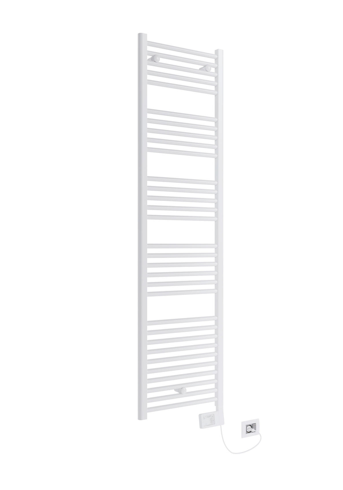 HANDTUCHTROCKNER  - Weiß, Basics, Metall (60/180cm) - Sanotechnik